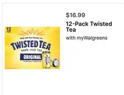 Walgreens 12-Pack Twisted Tea offer