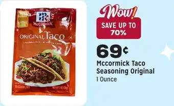 Grocery Outlet Taco Seasoning Original offer