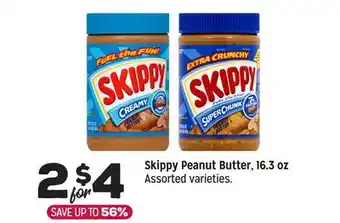 Grocery Outlet Skippy Peanut Butter offer