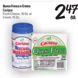 El Super Fresh Fresh Cheese, 10Oz. or Cream, 15Oz offer