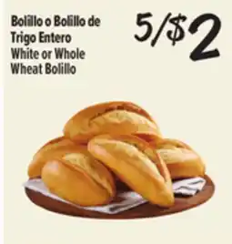 El Super Fresh White or Whole Wheat Bolillo offer