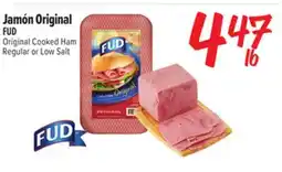 El Super Fresh FUD Original Cooked Ham Regular or Low Salt offer