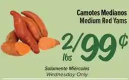 El Super Fresh Medium Red Yams offer