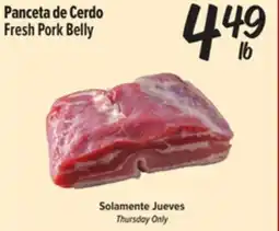 El Super Fresh Fresh Pork Belly offer