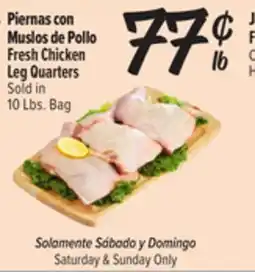El Super Fresh Fresh Chicken Leg Quarters offer