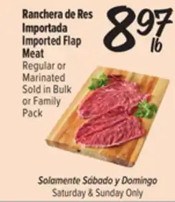 El Super Fresh Imported Flap Meat offer
