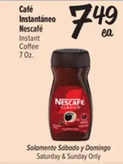 El Super Fresh Instant Coffee Nescafé offer