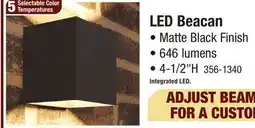 Menards LED Beacan offer