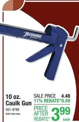 Menards 10 oz. Caulk Gun offer