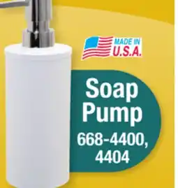 Menards Soap Pump offer