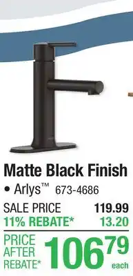 Menards Matte Black Finish • Arlys offer