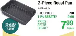 Menards 2-Piece Roast Pan offer
