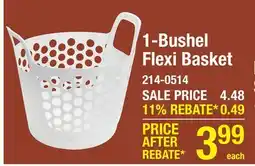 Menards 1-Bushel Flexi Basket offer