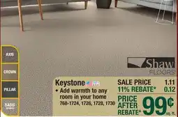 Menards Keystone offer