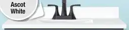 Menards Engineered Marble Vanity Top offer