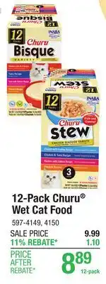 Menards 12-Pack Churu Wet Cat Food offer