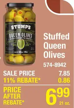 Menards Stuffed Queen Olives offer