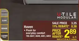 Menards Haven offer