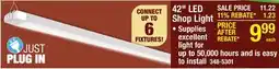 Menards 42 LED Shop Light offer