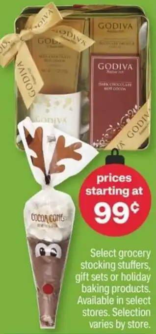 CVS Grocery Stocking Stuffers, Gift Sets Or Holiday Baking Products offer