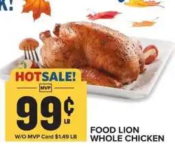 Food Lion Food Lion Whole Chicken offer