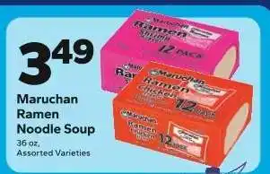 Save a Lot Maruchan Ramen Noodle Soup offer
