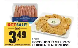 Food Lion Food Lion Family Pack Chicken Tenderloins offer