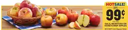 Food Lion Gala, McIntosh or Honeycrisp Apples offer