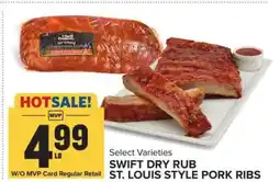 Food Lion Swift Dry Rub St. Louis Style Pork Ribs offer