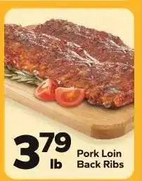 Save a Lot Pork Loin Back Ribs offer