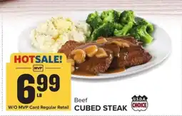 Food Lion Beef Cubed Steak offer