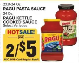 Food Lion Ragú Pasta Sauce offer
