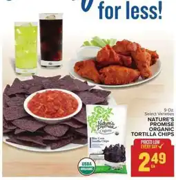 Food Lion Nature's Promise Organic Tortilla Chips offer