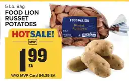 Food Lion FOOD LION RUSSET POTATOES offer