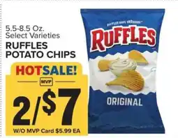 Food Lion Ruffles Potato Chips offer