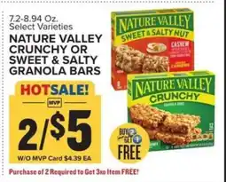 Food Lion Nature Valley Crunchy or Sweet & Salty Granola Bars offer