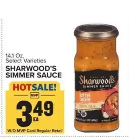 Food Lion Sharwood's Simmer Sauce offer