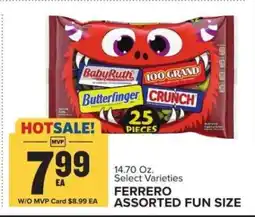 Food Lion FERRERO ASSORTED FUN SIZE offer