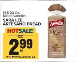 Food Lion Sara Lee Artesano Bread offer