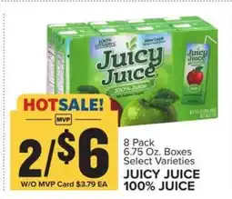 Food Lion Juicy Juice 100% Juice offer