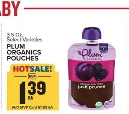 Food Lion Plum Organics Pouches offer