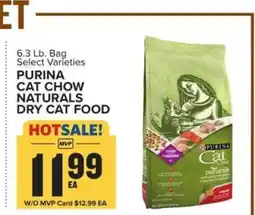 Food Lion PURINA CAT CHOW NATURALS DRY CAT FOOD offer