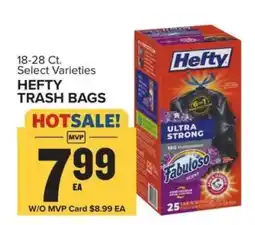 Food Lion Hefty Trash Bags offer