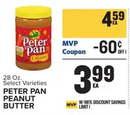 Food Lion Peter Pan Peanut Butter offer
