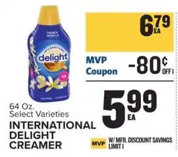Food Lion International Delight Creamer offer