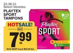 Food Lion Playtex Sport Tampons offer