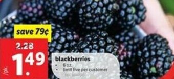 Lidl Blackberries offer