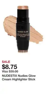 Kohl's NUDESTIX Nudies Glow Cream Highlighter Stick offer