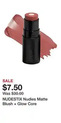 Kohl's NUDESTIX Nudies Matte Blush + Glow Core offer