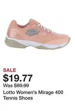 Dick's Sporting Goods Lotto Women's Mirage 400 Tennis Shoes offer